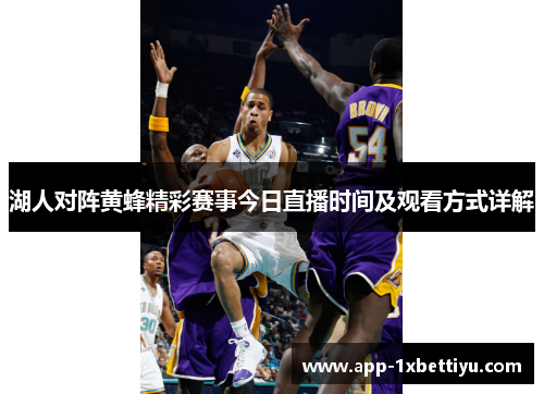 湖人对阵黄蜂精彩赛事今日直播时间及观看方式详解
